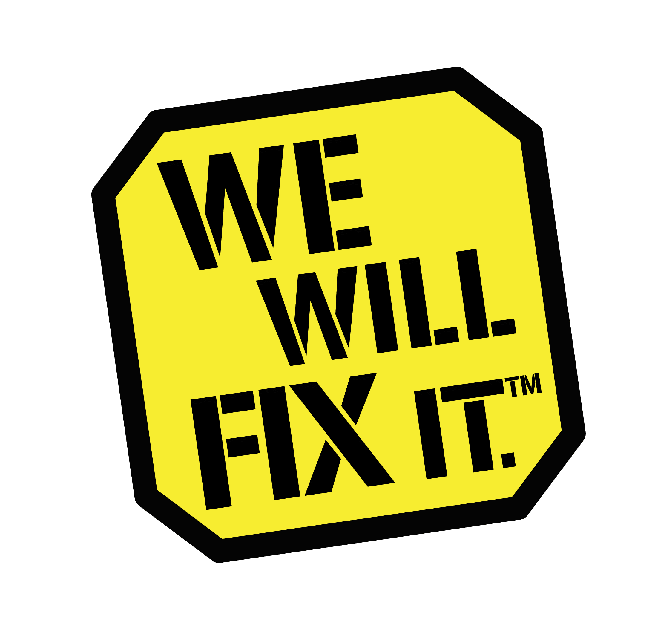 We Will Fix It Logo